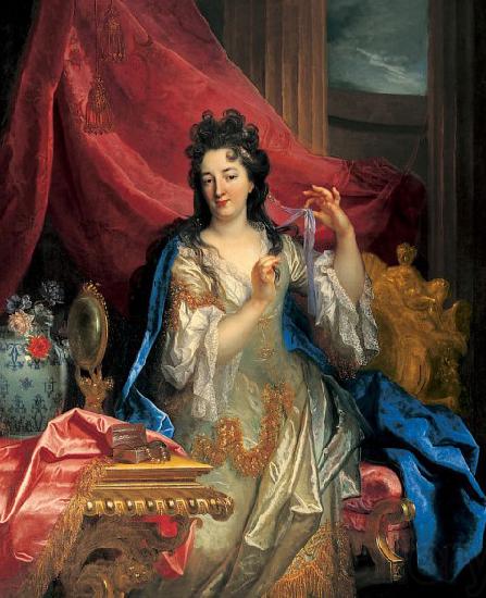 Nicolas de Largilliere Portrait of a Woman France oil painting art